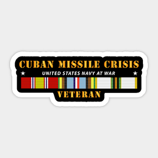 Navy - Cuban Missile Crisis w AFEM COLD SVC Sticker